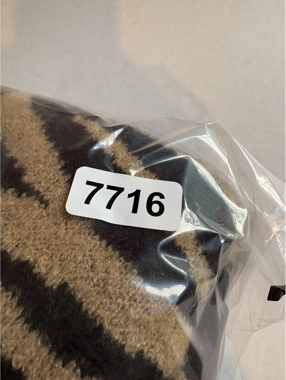 Intro Tiger Animal Print Open Front Cardigan Sweater With Pockets M Black Brown - Picture 10 of 10